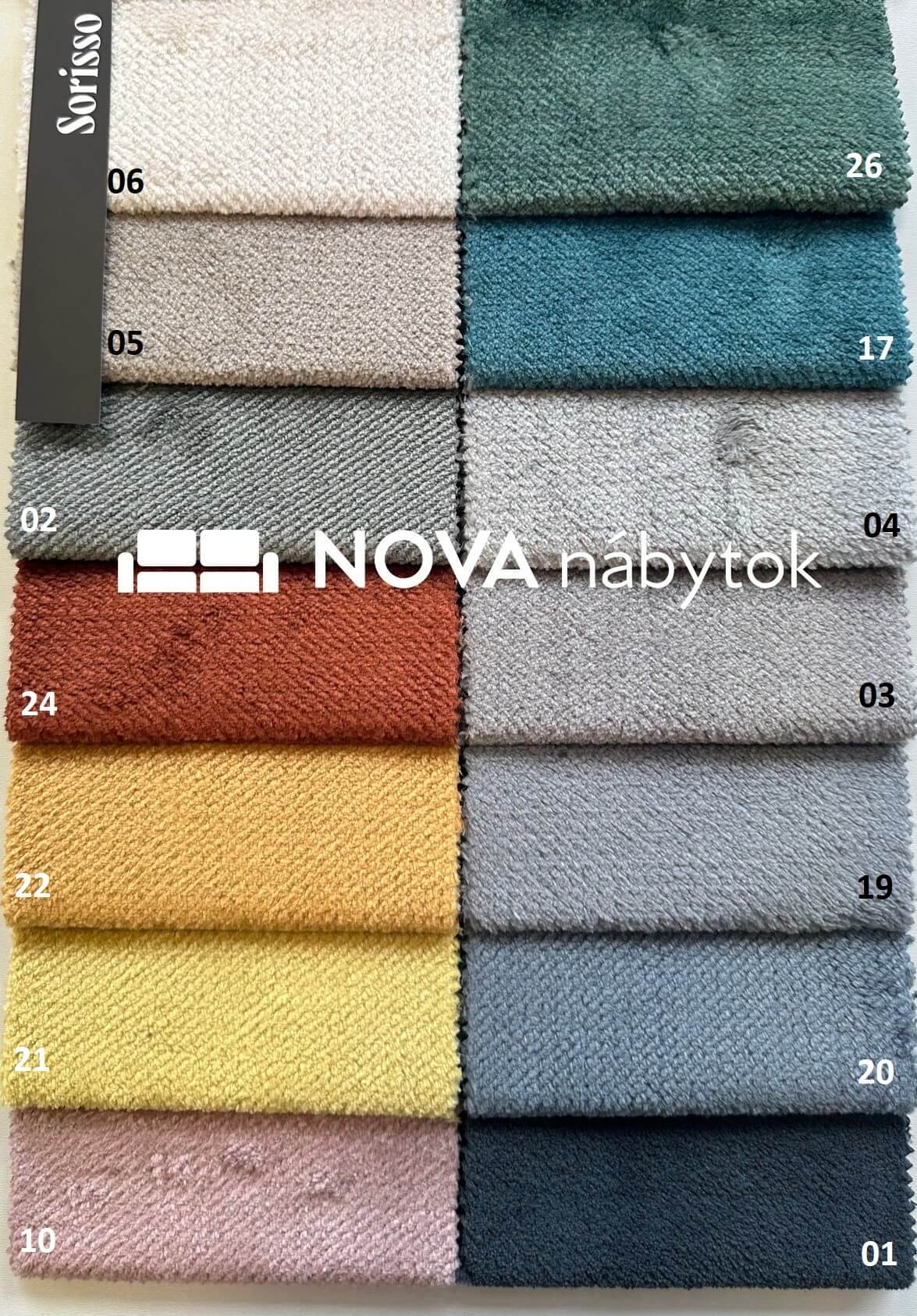 Sorisso potahova latka nova nabytok